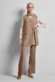 Belted Vest and Pants Suit 45383