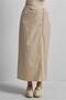 Cotton Straight Cut Skirt 60692