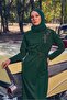KEMERLİ ÖRME ELBİSE 44213 - 3