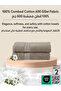 2 - Pcs Premium Bath Towels (70x140cm) 600 GSM 100% Combed Cotton - 3