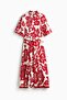 Tie-belt shirt dress - 6