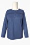 Women's Winter Lycra Mother's Combed Cotton Blouse Striped Striped - 6