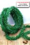 5 meters x 70mm green pine branch ribbon garland christmas new year tree thickener decor natural look