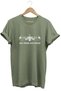 No Pain No Gain Fitness Dumbell Printed Basic 100% Cotton Khaki T-Shirt