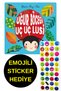 Emoji Sticker Gift - Preschool Illustrated Books - UĞUR BÖCEĞİ UÇ UÇ LUSİ