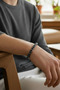 Matte Gold Obsidian Natural Stone Bracelet |   Powerful Protection Shield, Abundance and Self-Confidence Stone 8mm