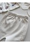 100% Cotton Baby Girl Newborn 5-Piece Hospital Take-Home / Bodysuit Set / Mevlit Outfit - 6