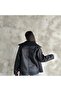 Oversized Suede Fur Collar Stylish Jacket - 2