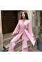 Chiffon Sleeve Two-Piece Set - 2