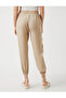 Jogger Pants with Tie-Waist, Pockets, Satin Look - 4