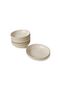 Taupe Bloom Ring Snack Bowl / Sauce Bowl 13 cm 6 Pieces 22528 - 5