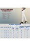 Women's High Waist Ankle Length Three Thread Ribbed Cargo Pocket Black Sweatpants with Elastic Waist and Cuffs - 3