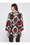 Patterned Belted Kimono - 4