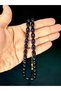 Slipping Plane Glass Slipping Blue Black Colored Capsule Cut T-753 - 3
