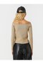 Boat Neck Knitwear Sweater - 4