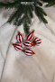Christmas Ornament 6 Drop Red 10 cm