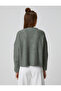 V Neck Knitwear Sweater Long Sleeve Lace-Like Knit Knit - 4