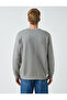 Men's Gray Sweatshirt 3WAM70577MK - 4