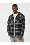 Plaid Lumberjack Shirt with Hooded Pocket Detail - 3