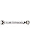 6001 Joker Switch Open Mouth Ratchet Combination Wrench, Directional Latch, 15 X 199 mm