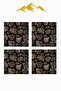 Digital Printed Soft Textured 4-Piece Throw Pillow Cover Set (43X43 cm) Krl0007 - 3