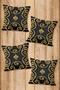Digital Printed Soft Textured 4-Piece Throw Pillow Cover Set (43X43 cm) Krl0028 - 2