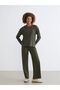 Esvab • Modern & Distinctive Zero Roba Collar Long Sleeve Women's T-Shirt - 3