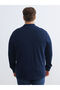 Timeless Clothing & Timeless Choices Plus Size Turn-Down Collar Men's Sweatshirt - 5