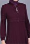 Embroidered Zippered Coat 10214 - 4