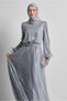 Belted Evening Dress 45607 - 2