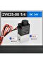 1/4" 12V DC 12V 24V 110V 220V Solenoid Valve 1/4" 1/8" 2 Way Normally Closed Direct-acting Pneumatic - 3
