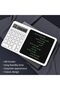 10 Digit Calculator with Writing Tablet, Time Function, LCD Display, 27 x 17 x 1.51 cm, White - 3