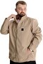 معطف رجالي كبير الحجم من Mode Xl مقاوم للماء Softshell 21232 بيج