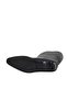 Black Leather Women's Heeled Boots 39Wc2959 - 5