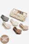 Set of 5 Baby Seamless Socks Natural Bamboo Booties (Sizes after 6 Months Are Silicone-Based.)