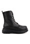 Women's Inner Full Fur Water and Cold Resistant Non-Slip Rubber Sole Guaranteed Winter Black - 7