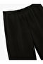 Ribbed Detailed Pocketed Sweatpants with Elastic Waistband - 5