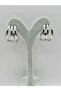Steel Multi Look Silver Color Hoop Earrings - 2