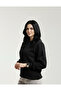 قماش ناعم من نوع Crew Neck للسيدات باللون الأسود - 4