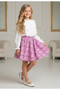 Elastic Waist Fabric Children's Skirt - 2