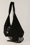 Bag 100% Genuine Leather Black Shoulder Bag - 2