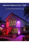 Govee Outdoor Flood Lights 4 Pack - RGBIC 2200-6500K Dimmable, WiFi App, Alexa, IP66 - 5