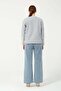 Hatunatila Embroidered Cashmere Jacket 7865 Ice Blue - 4