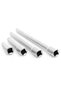 Extension set, ratchet extensions, 1/2", 4 elements, - 5