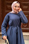 Hijab Dress Z5711 Anthracite - 2