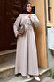 Hijab Dress Z5711 Beige