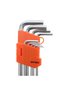 Hexagonal Allen key set, 1.5 - 10 mm, 9 elements, - 5