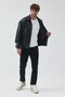 Unisex Oversized Basic Leather Jacket - 3