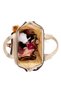 Luxury Mother Baby Bag with Pompom Keychain, Leather Detail, Thermal Compartment and Hanging Bracket - 3