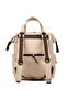 Luxury Mother Baby Bag with Pompom Keychain, Leather Detail, Thermal Compartment and Hanging Bracket - 4